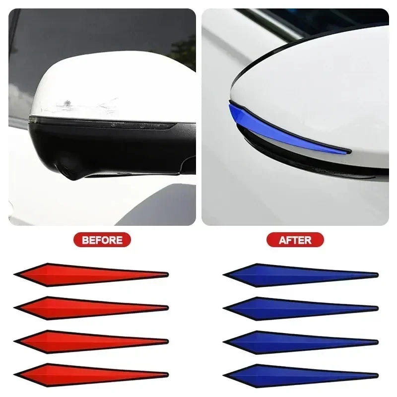 4Pcs/set Car Door Protector Stickers Anti-collision Strip Auto Decorative Stickers Accessorie Saccesorios De Automóviles Amagi