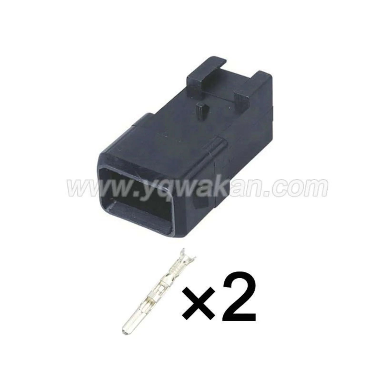 2-PIN Connector Waterproof 3.5mm Male Female Connectors Cable Plug Wiring Harness For Car 1-144545-0 282189-1