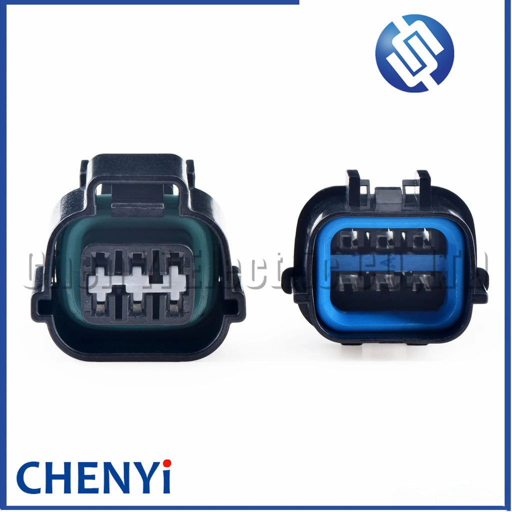 6 Pin Automotive Connector Auto Throttle Idle Motor Wire harness plug PB535-06027 PB521-06020 For Mazda MitsubisIdle 4G15 4G18