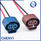 2 Pin Auto connector Fog Light Lamp headlight high low beam lamp Wiring Harness Plug 9005 HB3 9012 9006 HB4 For Toyota Honda GM