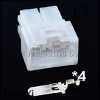 4 Pin 6.3 Series Automotive connector plug 7123-2840 6070-4891 172134-1 MG610047 7122-2840 6070-4621 172133-1 MG620046