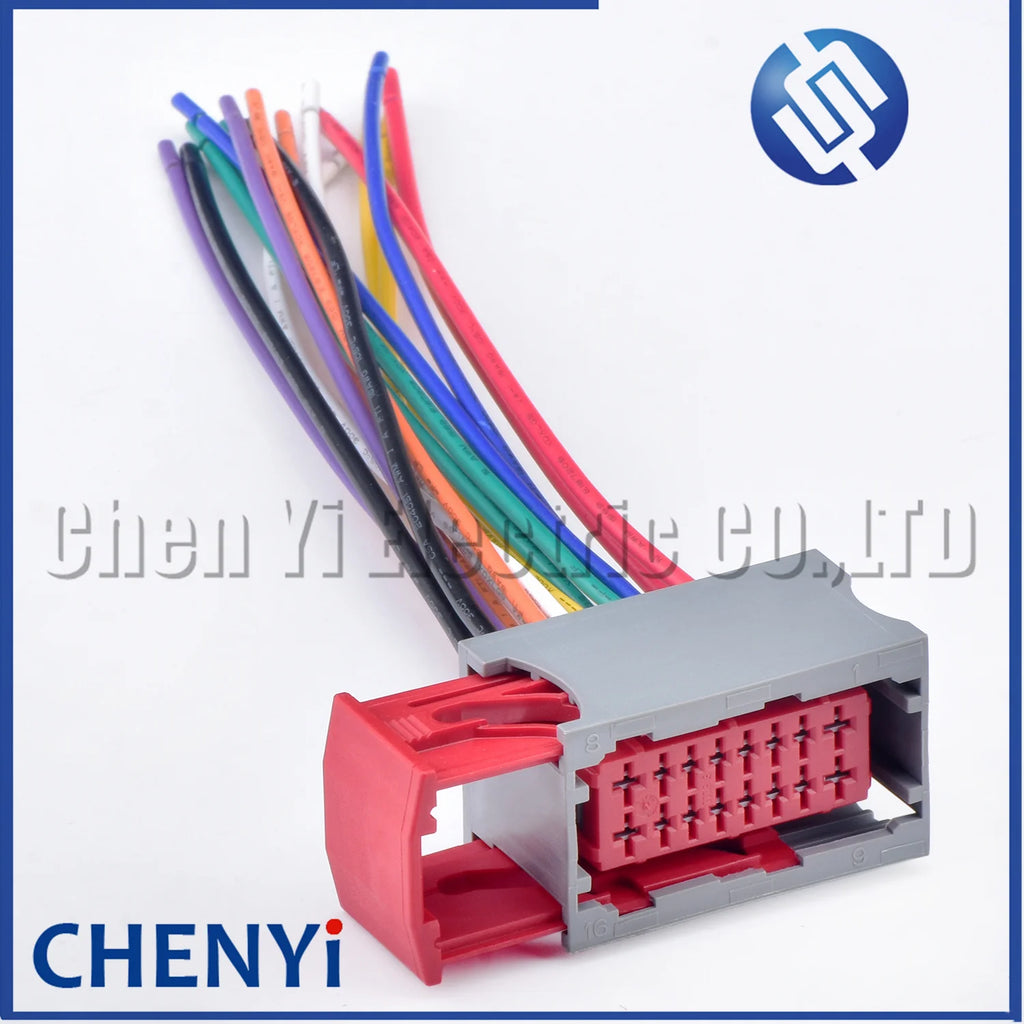 16 Pin Engine Compartment Fuse Box connector Wiring Harness cable plug For Peugeot 206 207 307 308 Citroen C2 c-quatre Triumph