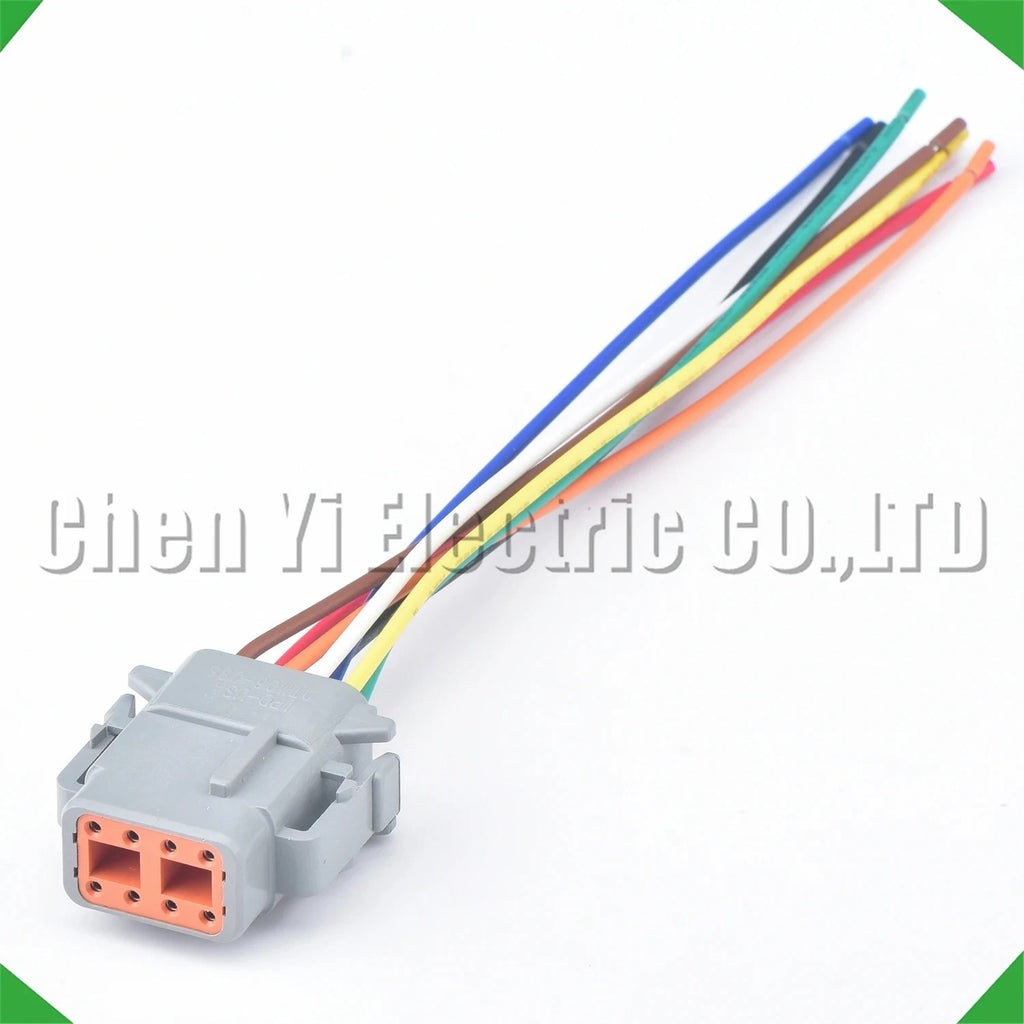 8-Pin Wire Harness Harness female Automotive waterproof connector Sealed Harness wires