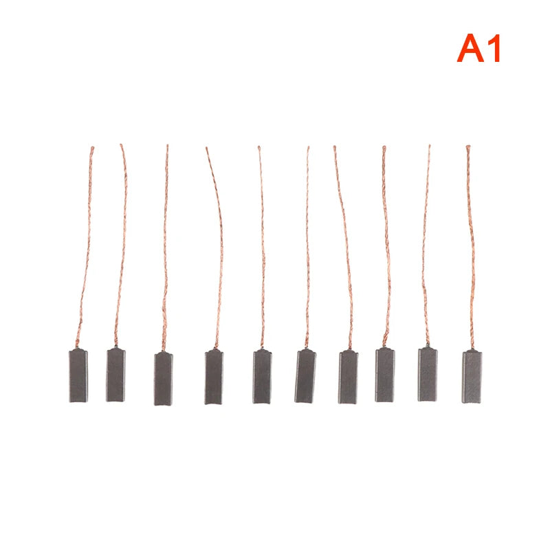 10pcs 4*6*17mm Electric Car Vehicle Generator Regulator Carbon Brushs for New Jetta Santana Alternator Tools