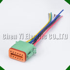 12 Pin Waterproof Connector Plug DT06-12SA DT04-12PA DT06-12SB DT04-12PB DT06-12SC DT04...