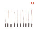 10pcs 4*6*17mm Electric Car Vehicle Generator Regulator Carbon Brushs for New Jetta Santana Alternator Tools