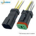 Automotive wire harness waterproof connector 4p wire DT04-4P DT06-4S-E005 Suitable for construction machinery excavator plug