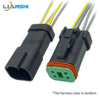 Automotive wire harness waterproof connector 4p wire DT04-4P DT06-4S-E005 Suitable for construction machinery excavator plug