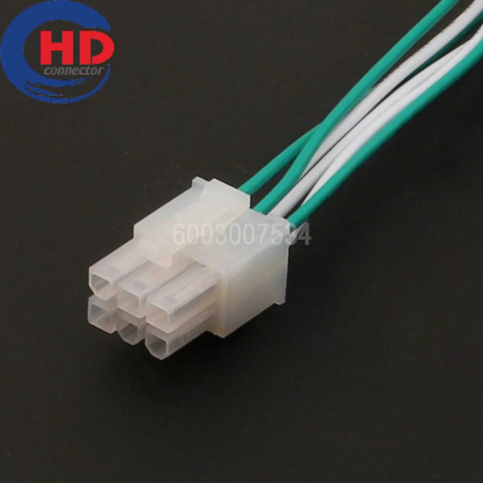 6 Pin Connector Unsealed 1mm Series Female Connectors Cable Plug Wiring Harness 39-01-2060/3901-2060/39012060