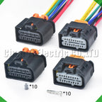 10-pin auto connector connector automotive connectors headlight peugeot citroen headlight