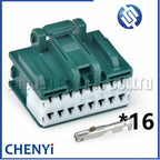 16 Pin Automotive connector Car amplifier CD multimedia module harness plug 6098-4610