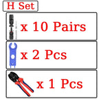 1/5 Sets Photovoltaic Solar PV Connector IP67 Y/T Type 30A 1000V 3-7 Way Branch Kit for PV/MC Cable 2.5/4/6mm² Battery Module