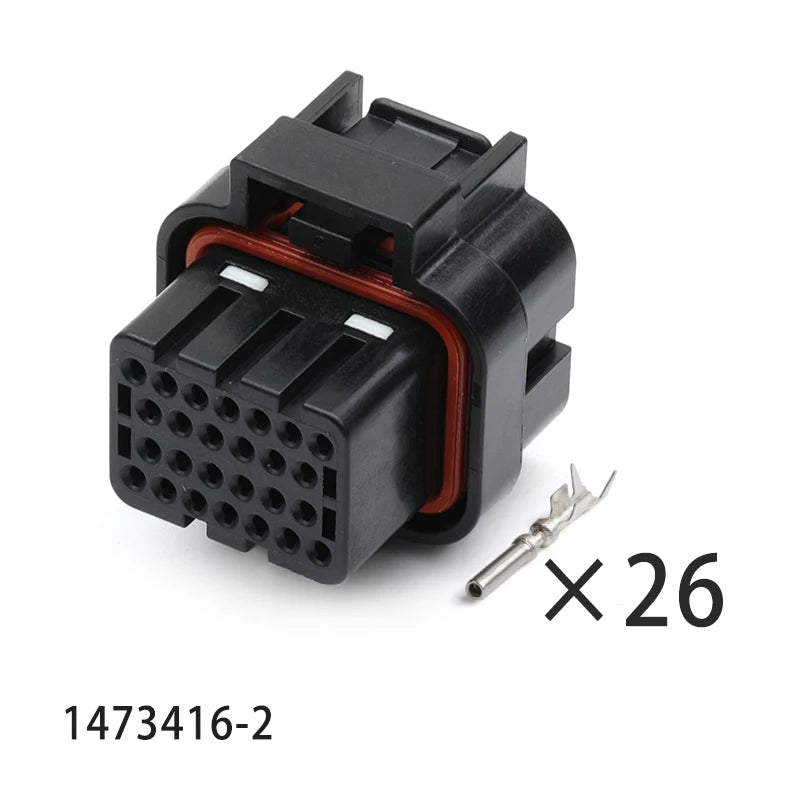 1473416-1 is suitable for male and female plugs of automotive oil-modified wiring harness connectors
