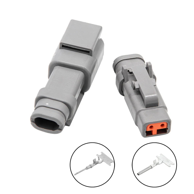 Automotive connector DTM06-2S-E007 waterproof connector DTM04-12PA-E007 male Female high cover plug DTM06-6S-E007