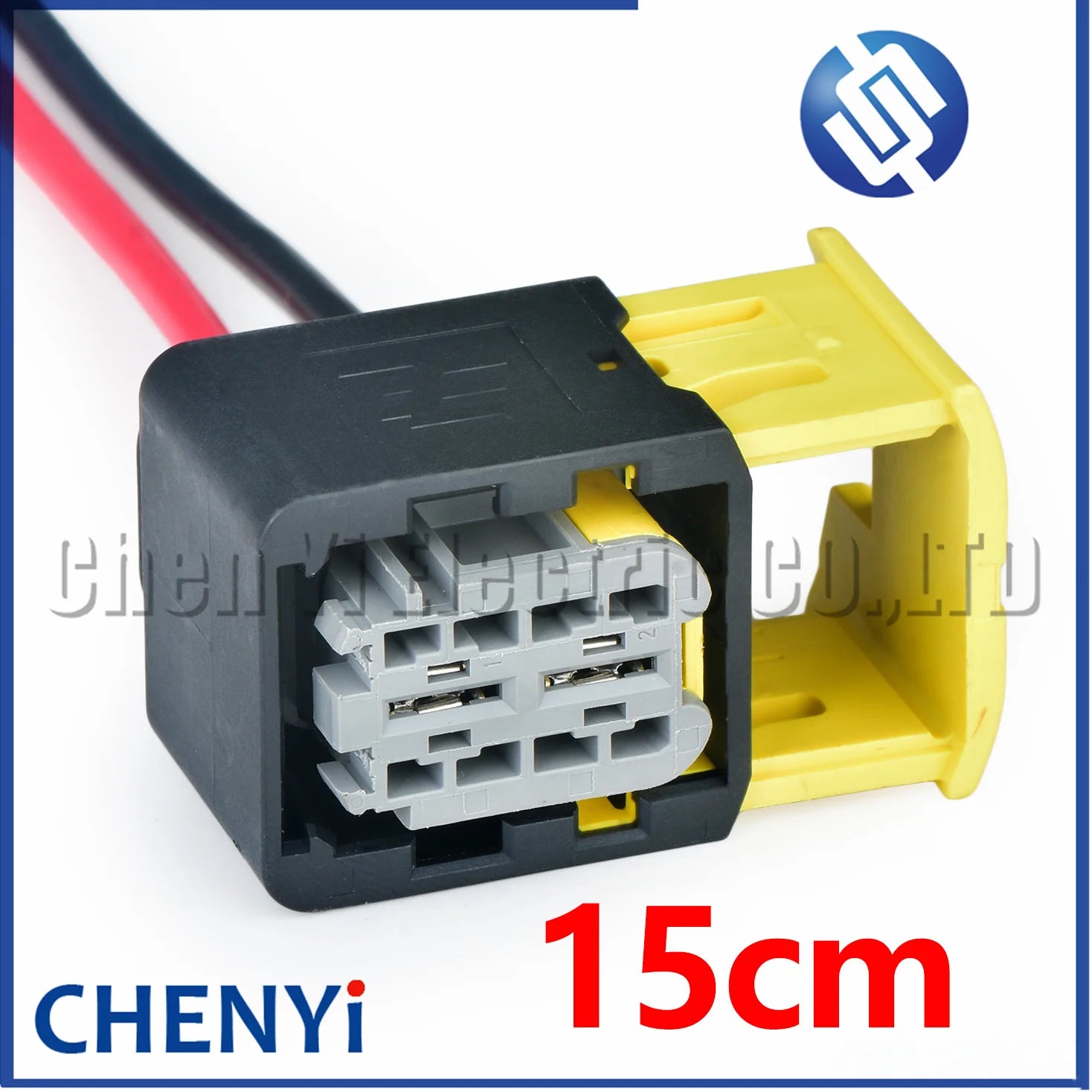2 Pin female 6.3mm series Automotive waterproof connector wire harness Plug 1-1564542-1 2-1564542-1 3-1564542-1 4-1564542-1