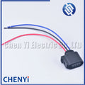 3 Pin 1.5mm female camshaft adjuster plug 8L0973703 Automotive waterproof connector 8L0 973 703 with wires