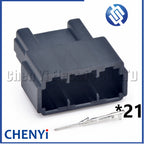 21 Pin Car computer module connector male or female Gateway harness plug 2229097-2 90980-12C61 For Toyota Lexus