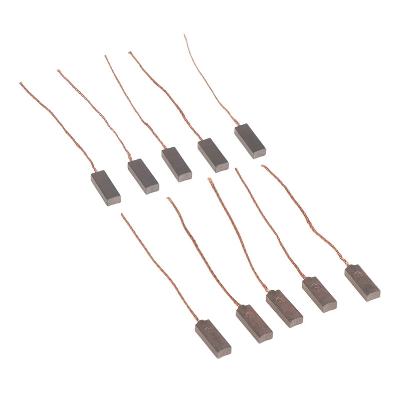 10pcs 4*6*17mm Electric Car Vehicle Generator Regulator Carbon Brushs for New Jetta Santana Alternator Tools