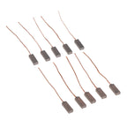 10pcs 4*6*17mm Electric Car Vehicle Generator Regulator Carbon Brushs for New Jetta Santana Alternator Tools