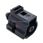50 Sets 1 Pin Automotive Engine Oil Pressure Sensor with Sealed Female Wire Connector 1J0973701A for Automotive