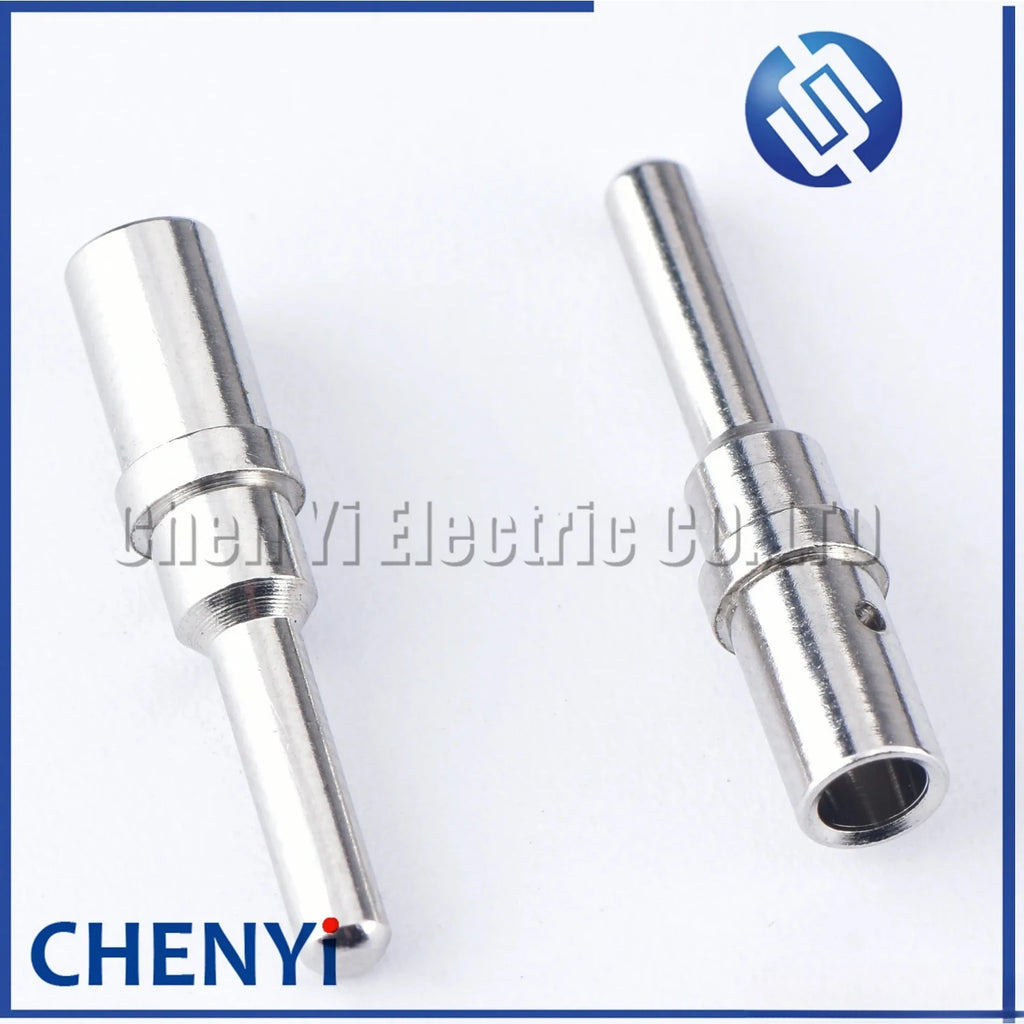 10 Pcs 0462-203-12141 0460-204-12141 Stainless Steel solid Terminal Size 14-12AWG Pin automotive Connector For Deutsch DTP