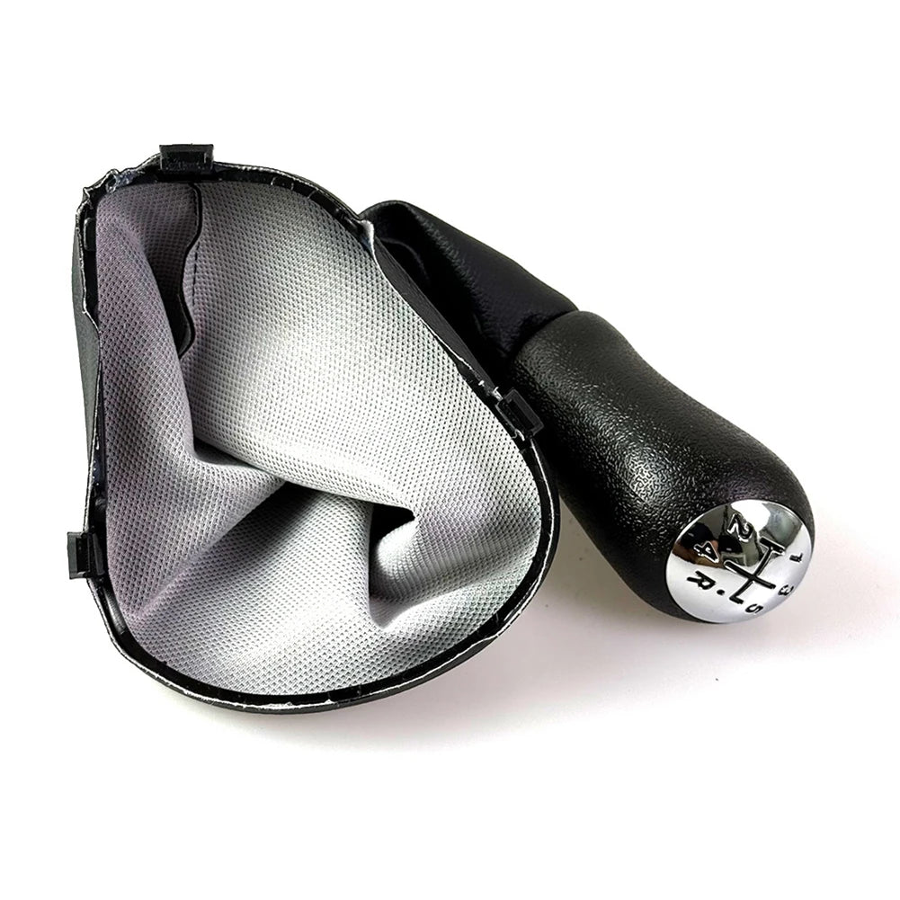 1PC  5 Speed  Gear Shift Lever Knob  With Rod Dust Cover For Renault  R Logan II 13-22 New Car  Interior Accessorie