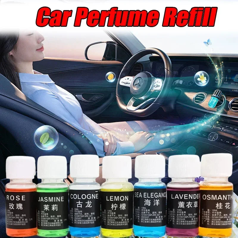 10ml Car Perfume Refill Air Freshener Natural Plant Essential Oil Humidifier Essential Freshener Aroma Diffuser Humidifier Amagi
