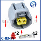 2 Pin Auto IAC connector Water temperature sensor plug 178390-1 178390-2 178390-3 For Toyota 1JZ-GTE 2JZ-GTE Mazda Mitsubishi
