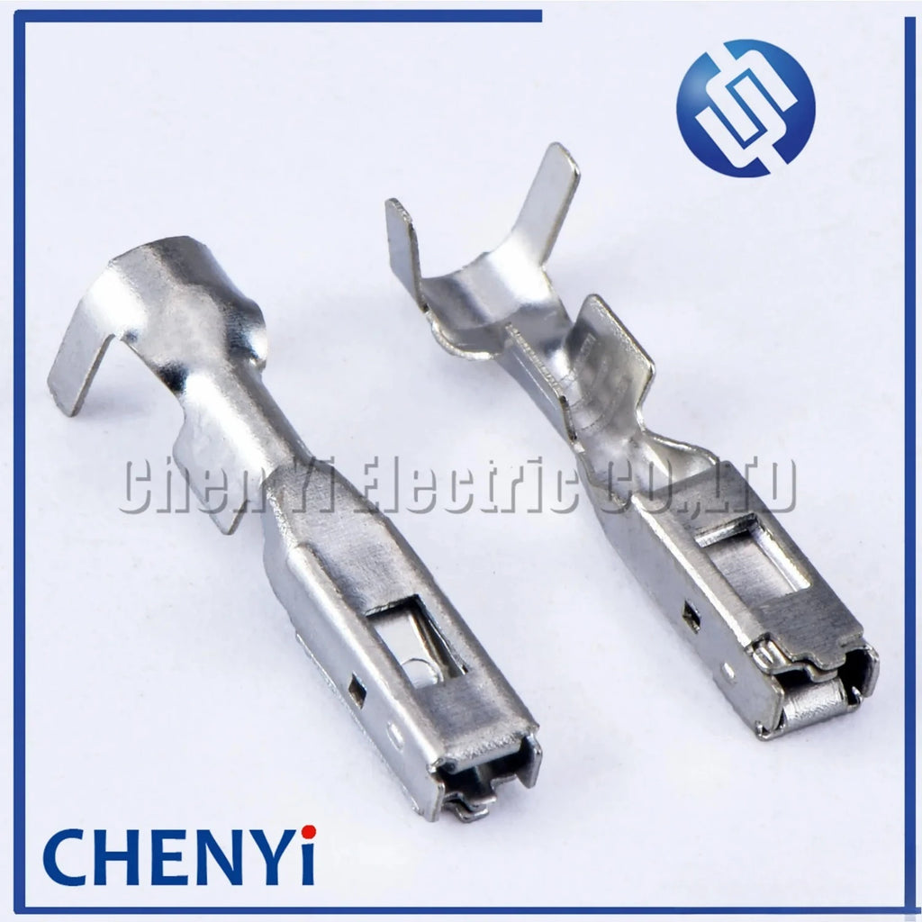 20 Pcs Automotive Tin Plated Brass Wire Splice female Terminal G468 Crimp Pin For auto Connector 6098-0141 6098-0144