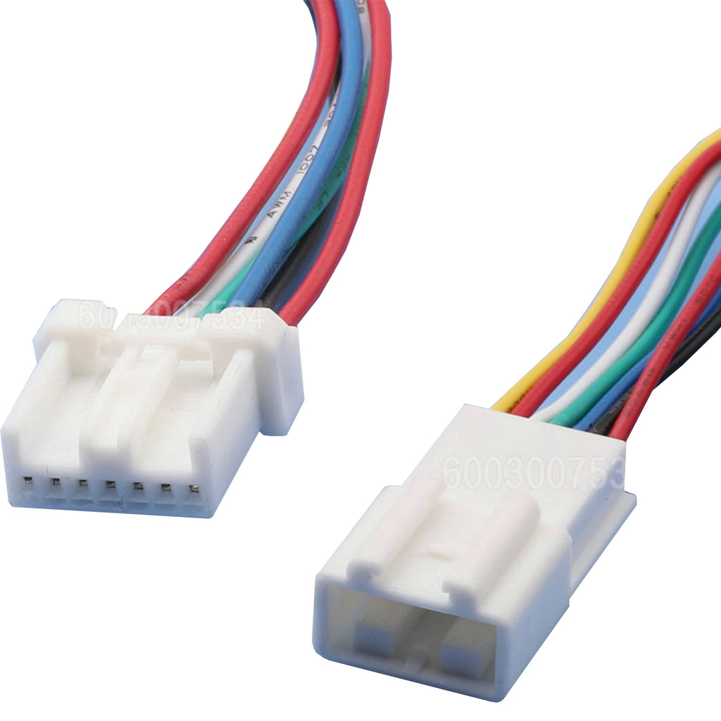 7 Pin Connector Unsealed 0.7mm Series Male Female Connectors Cable Plug Motorcycle Electrical Harnesses Wiring Harness
