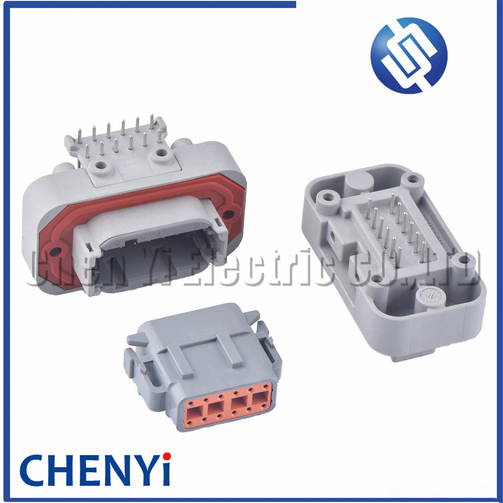 12 Pin DTM Connector DTM15-12PA DTM13-12PA PBC Straight Needle bender Seat DTM06-12SA DTM04-12PA DTM15-12PA-G003 For Deutsch