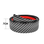 Carbon Fiber Car Stickers Doorsill Bumper Threshold Step Protector Guard Strip Sticker Anti Scratch Strips Film Universal Tools
