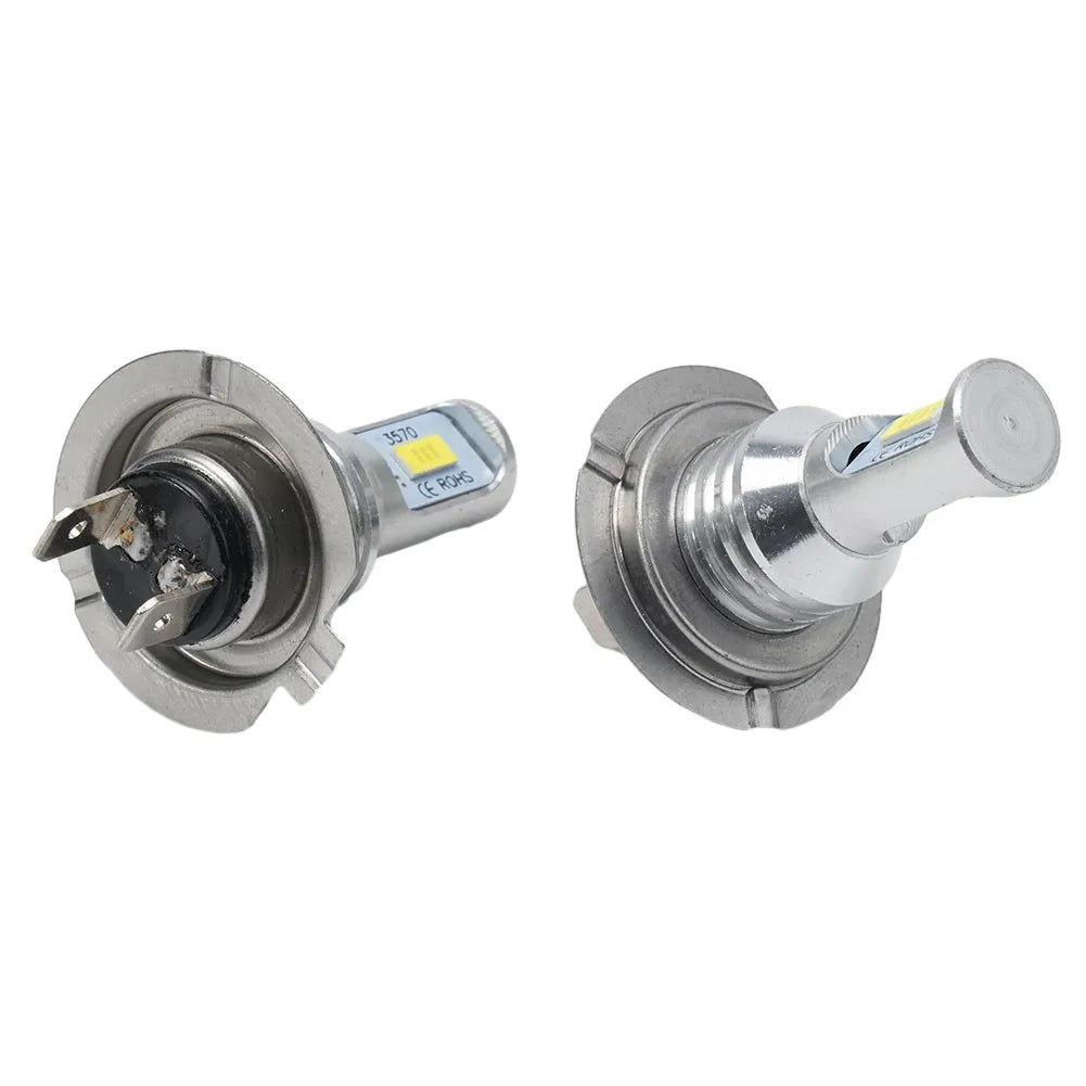 Car Headlight Bulbs H7 LED Headlight Bulbs Lights High Low Beam 55W 8000LM 6000K Super Bright Car Headlight Bulbs