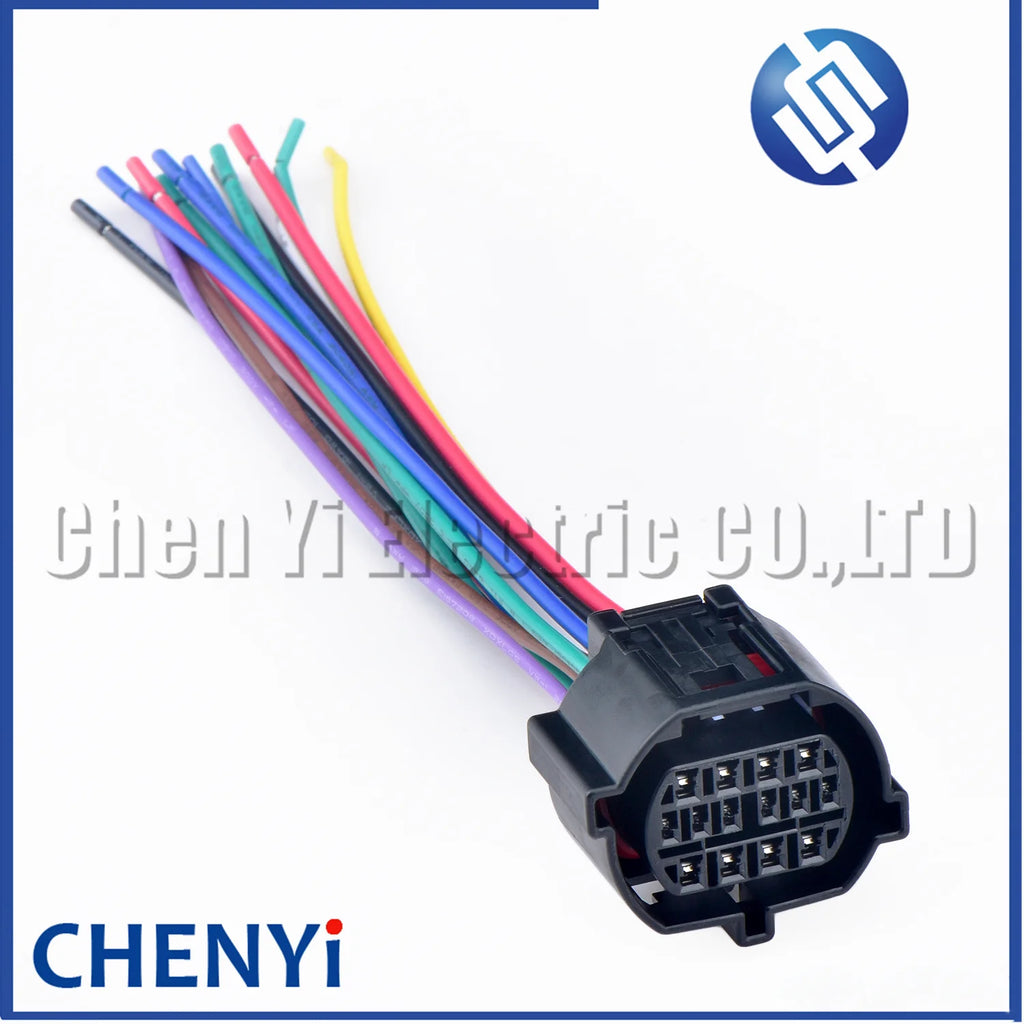 14 Pin Automotive waterproof connector car Headlight Headlamp Wire harness Plug MG656862 MG656862-5 For Hyundai Kia