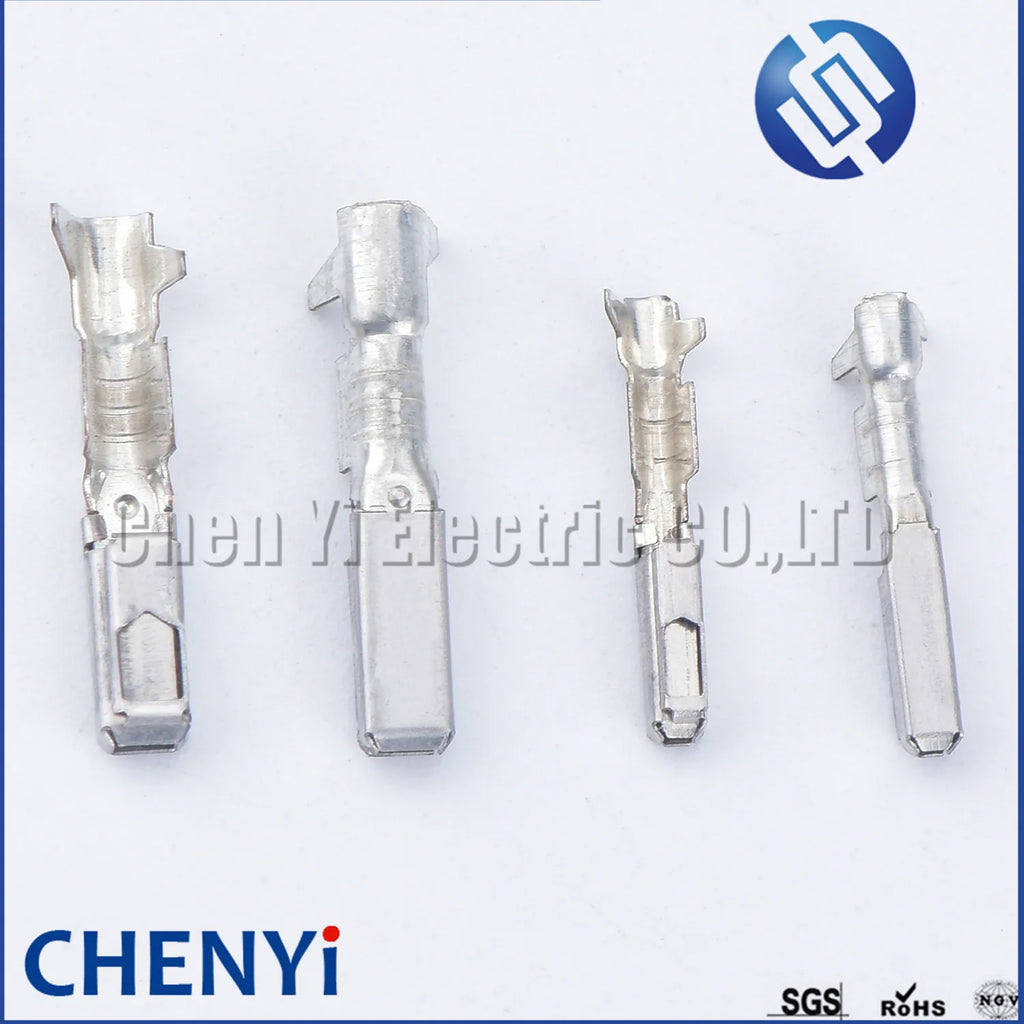 Auto Electrical Wire Loose Pin Brass Crimp Car Terminal For Ecu Connector EDC17 284743-1 284742-1 5-968221-1 5-1241608-1