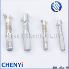 Auto Electrical Wire Loose Pin Brass Crimp Car Terminal For Ecu Connector EDC17 284743-1 284742-1 5-968221-1 5-1241608-1