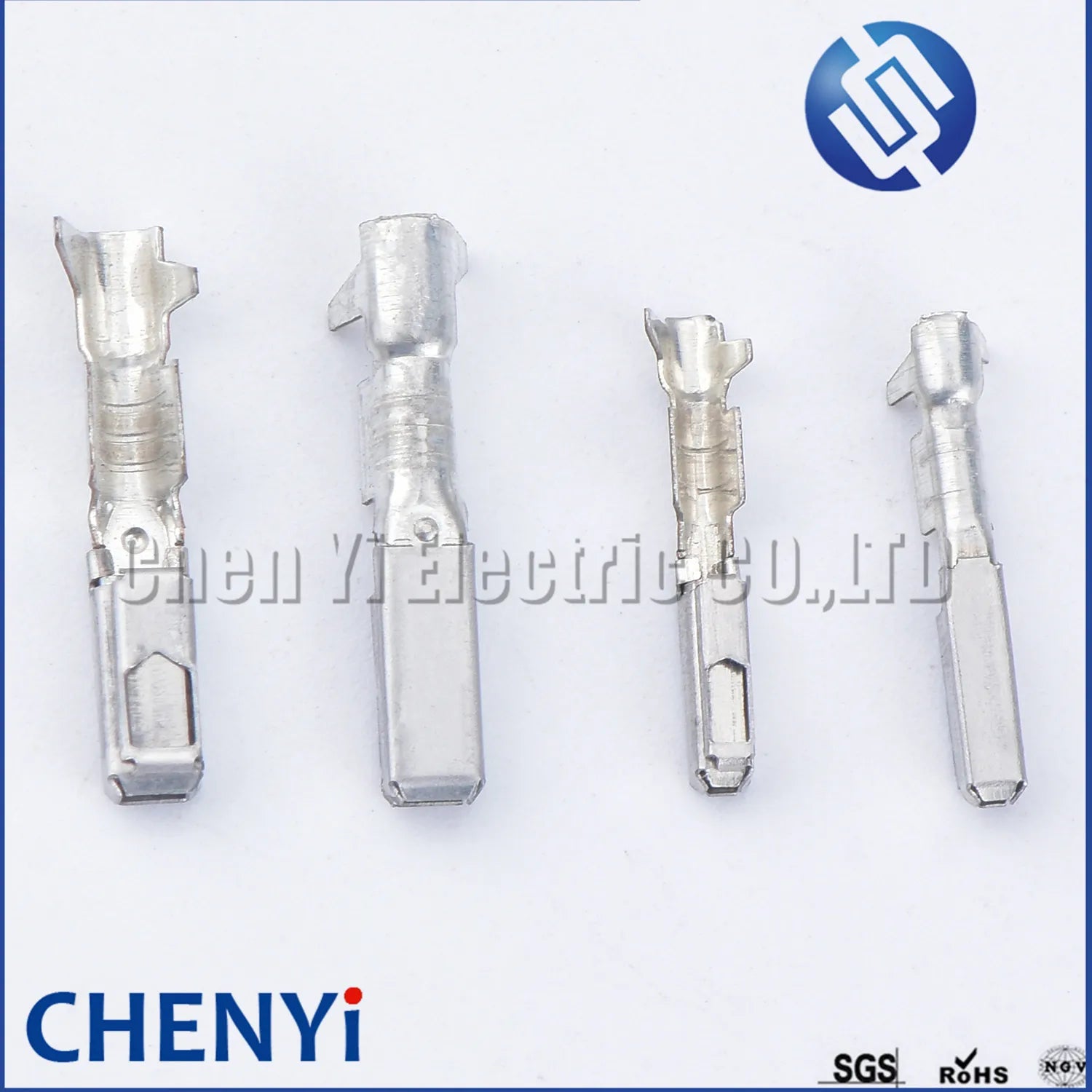 Auto Electrical Wire Loose Pin Brass Crimp Car Terminal For Ecu Connector EDC17 284743-1 284742-1 5-968221-1 5-1241608-1