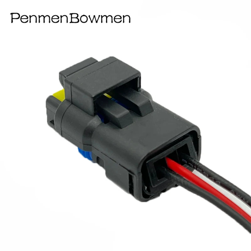 1 Set 3 Pin 211PC032S0049 Auto Headlight Gearbox Electrical Connectors Waterproof Female Wire Harness Plug For Peugeot Citroen