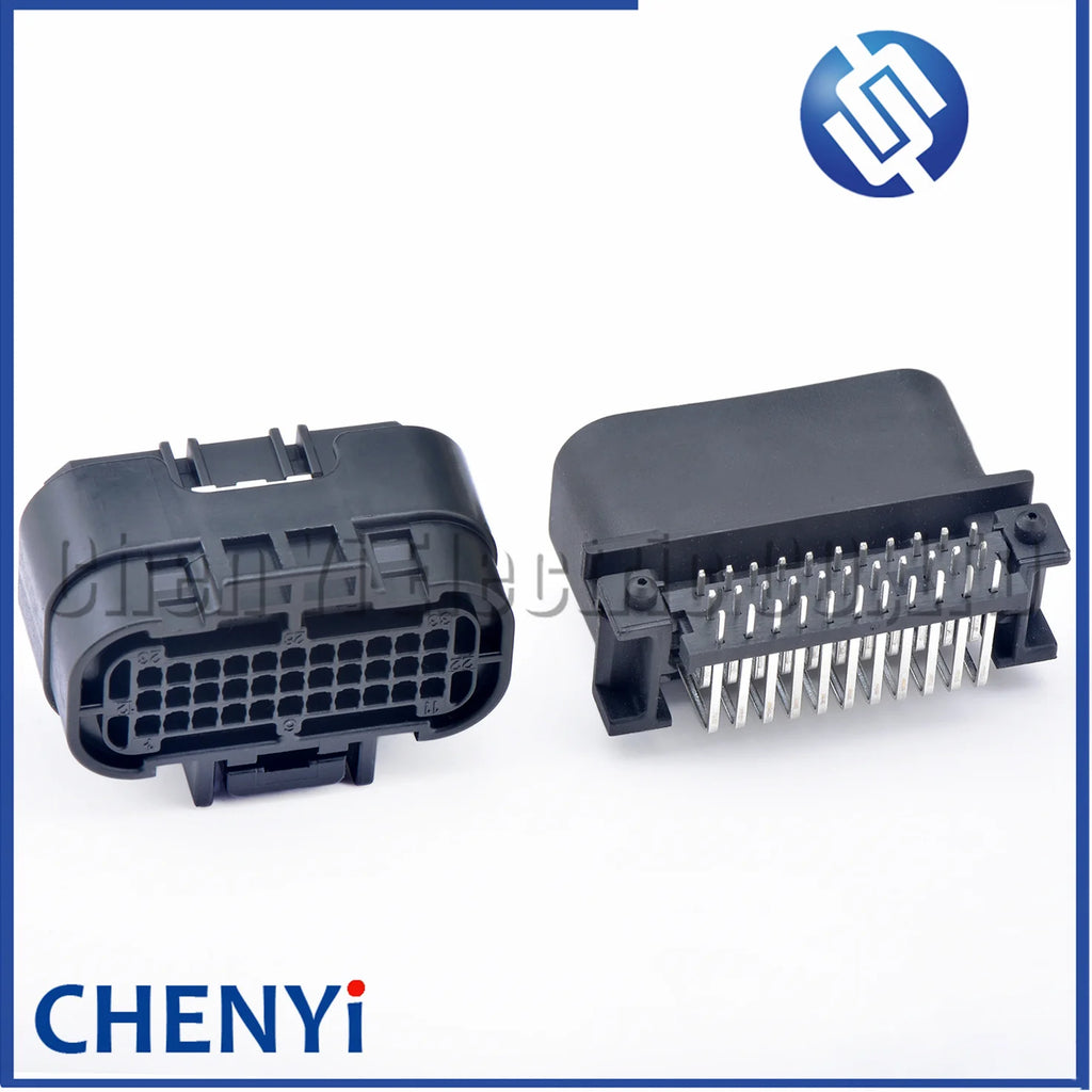 33 Pin car Motorcycle motorbike waterproof connector PCB Socket control system ecu plug 1554458-2 1554461-1 1554461-2 For Yamaha