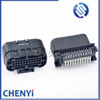 33 Pin car Motorcycle motorbike waterproof connector PCB Socket control system ecu plug 1554458-2 1554461-1 1554461-2 For Yamaha