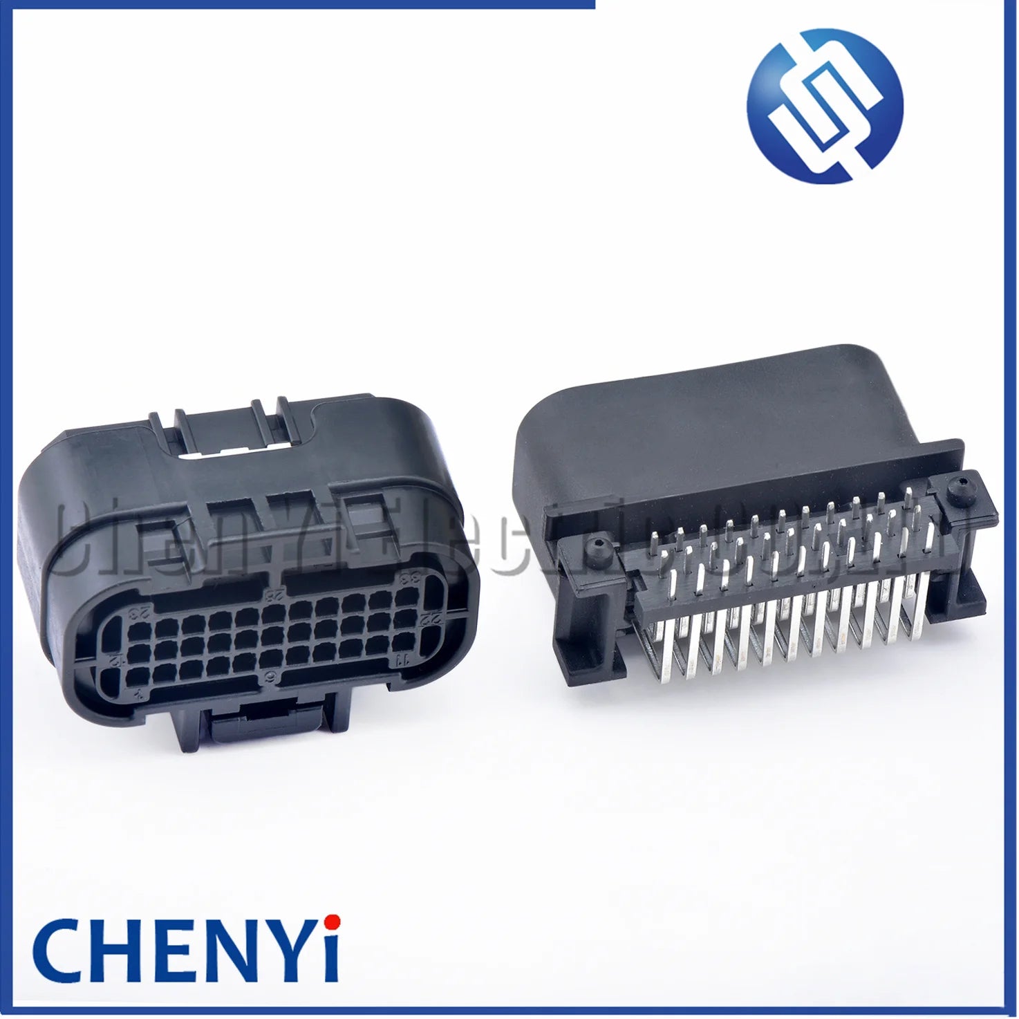 33 Pin car Motorcycle motorbike waterproof connector PCB Socket control system ecu plug 1554458-2 1554461-1 1554461-2 For Yamaha