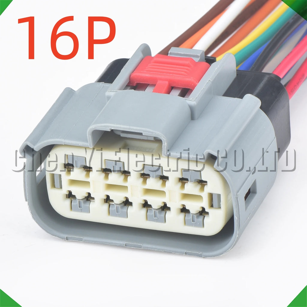 16-Pin Auto Connector Automotive Connectors Rearview Mirror Headlamp harness 33472-1607