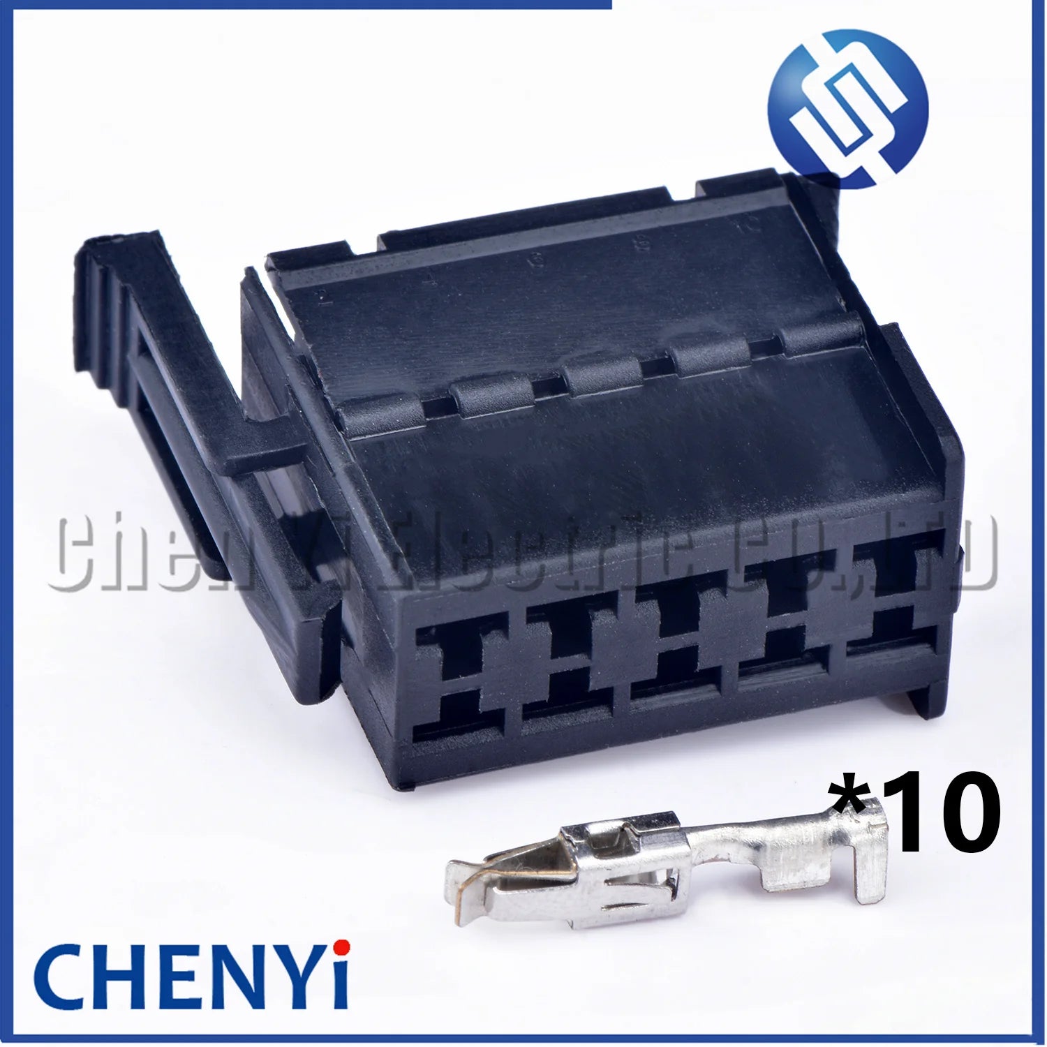 10 Pin Auto Wiring Connector AC Assembly Car Plastic Housing Modification Socket Plug 1-929505-4 929504-1 929504-4