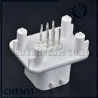 White 8 Pin Male or Female Waterproof Automotive ECU Connector EPEC PCB Wire harness plug 776286-2 776276-2 776280-2 With Pins