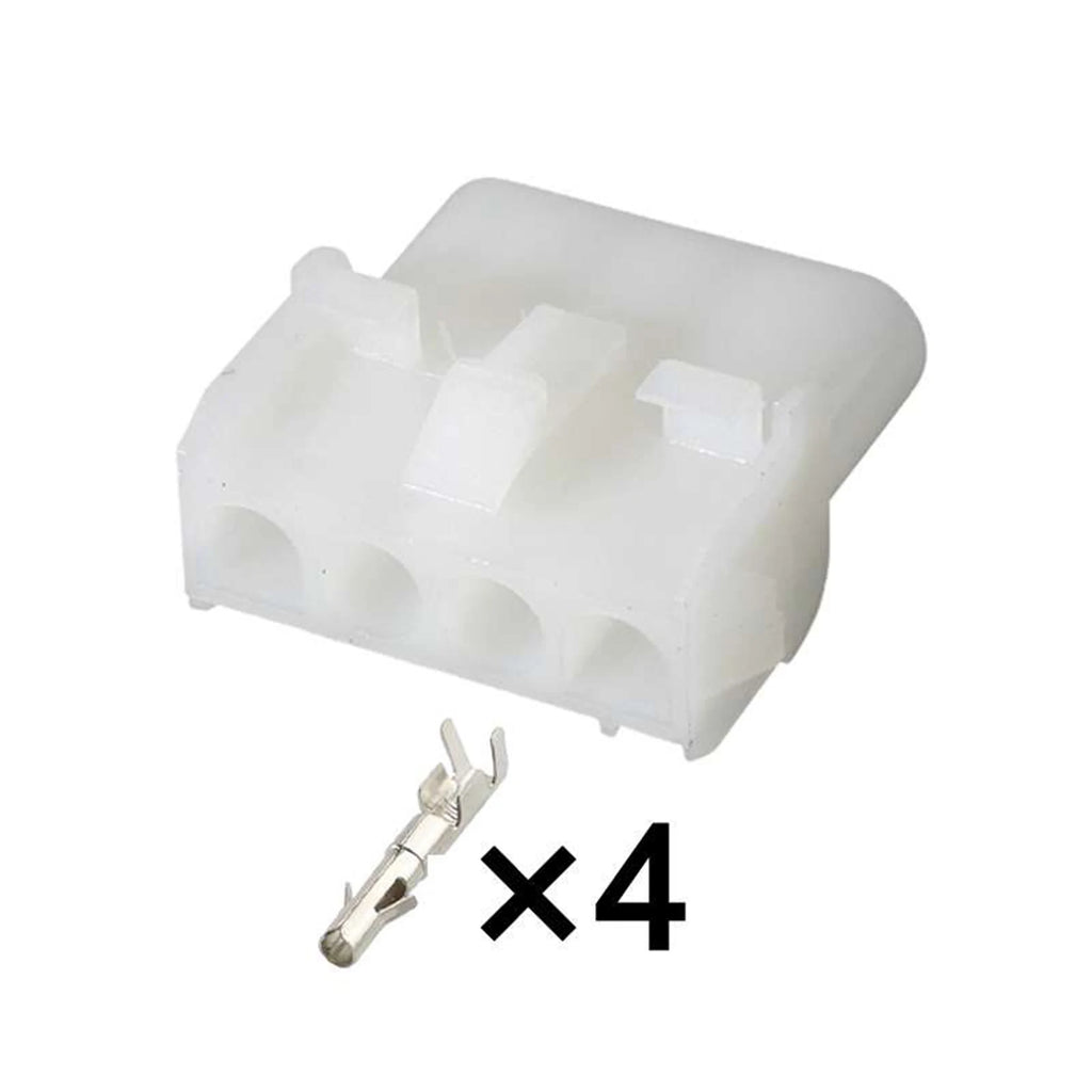 4-Pin Connector Unsealed 2.1mm Male Female Connector Automotive Wire Harness Terminals Cable Socket 5084-1040 1-480703-0