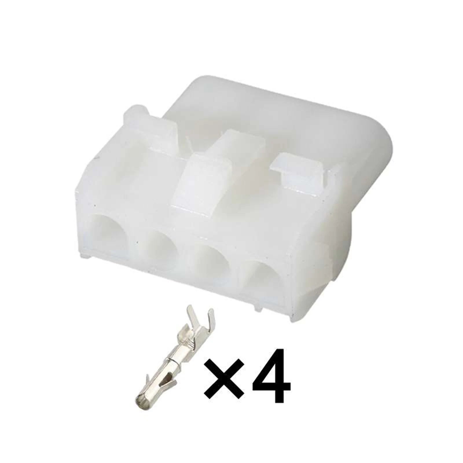 4-Pin Connector Unsealed 2.1mm Male Female Connector Automotive Wire Harness Terminals Cable Socket 5084-1040 1-480703-0