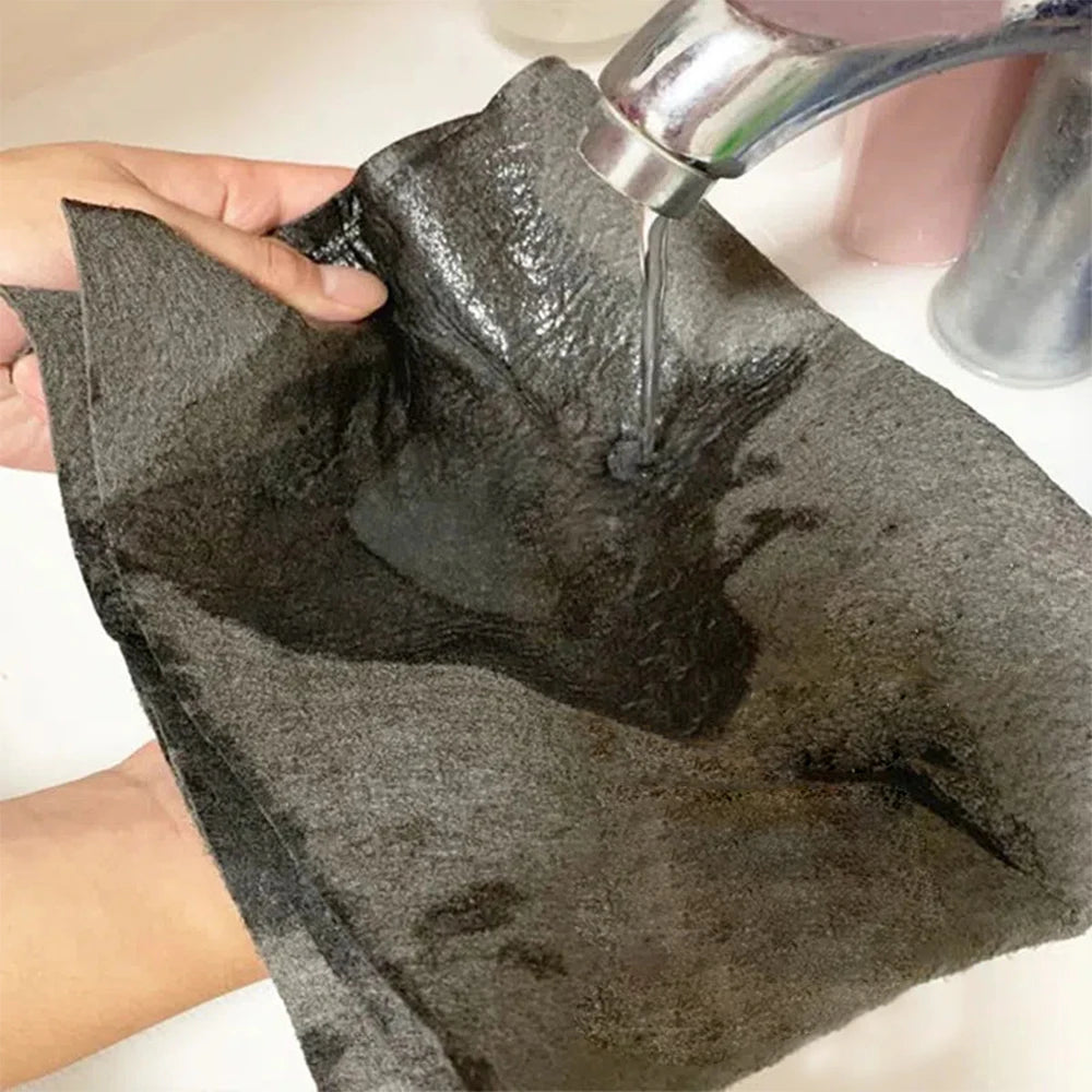New Magic Cloth Thickened Cleaning Cloths No Trace Reusable Microfiber Car Window Glass Wiping Rags Towels Household Clean Tools