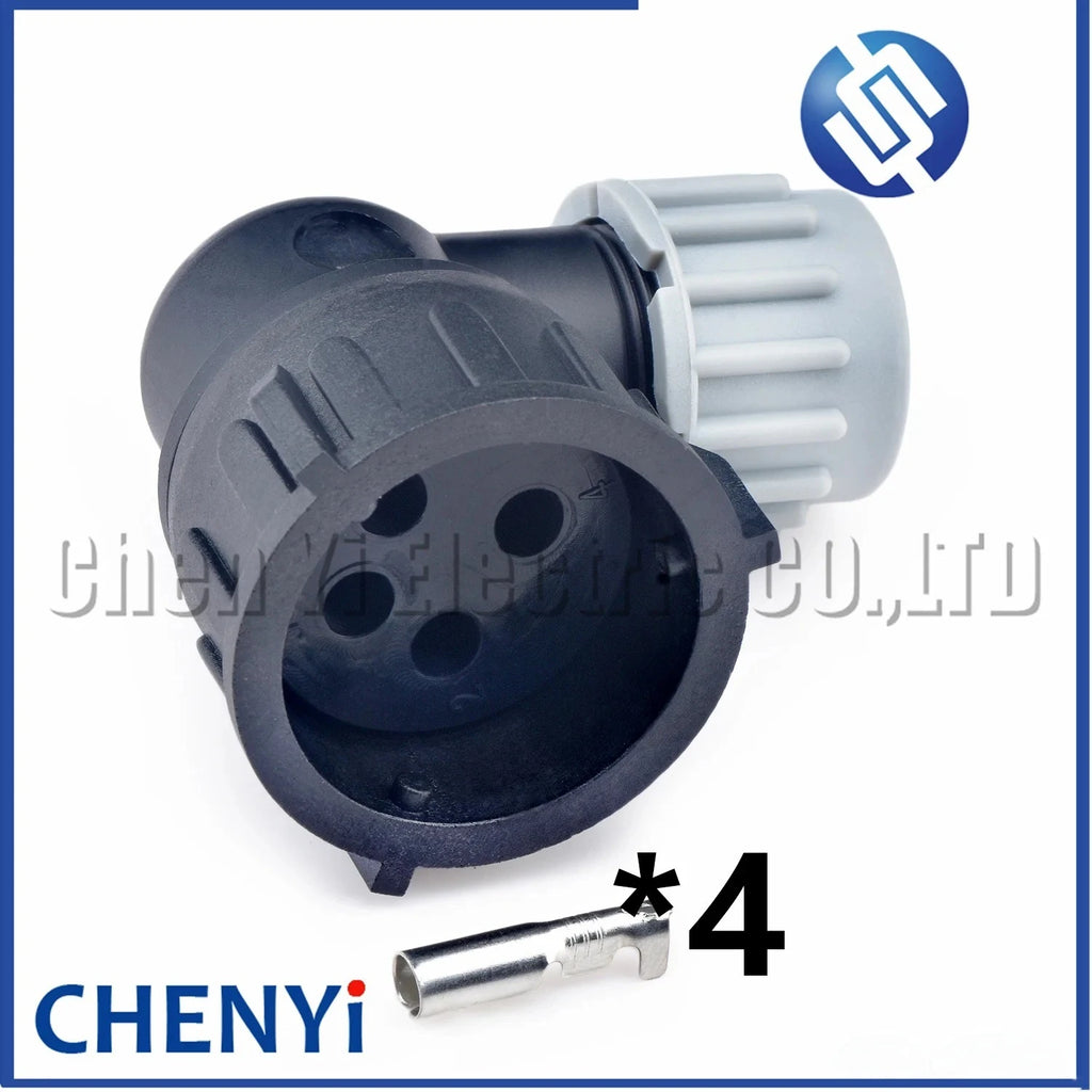 4 Pin Automotive waterproof connector truck Pressure sensor pressure gauge plug 9800603 For Delong F2000 F3000 HOWO A7