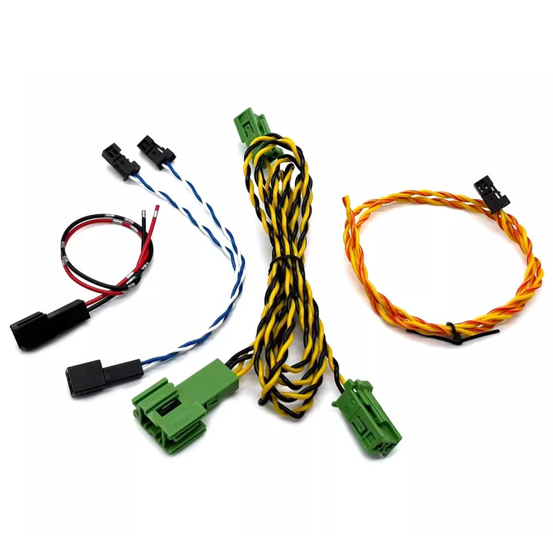 Mercedes-benz car audio system modification, low-frequency and high-frequency center speaker 1-inch 2-plug adapter harness