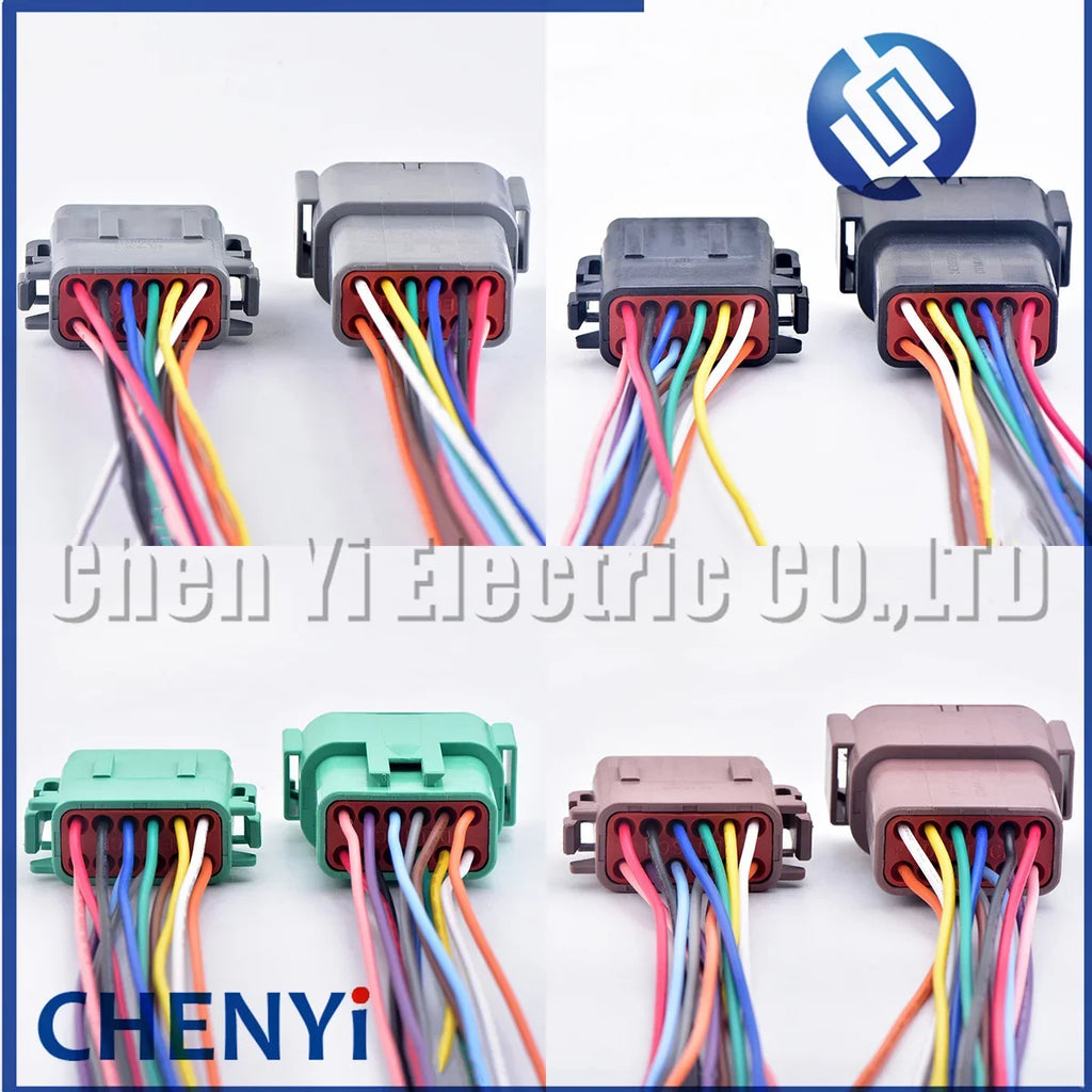 12 Pin DTM series DTM06-12S DTM04-12P DTM06-12SB DTM04-12PB DTM06-12SC DTM04-12PC DTM06-12SD DTM04-12PD Harness connector plug